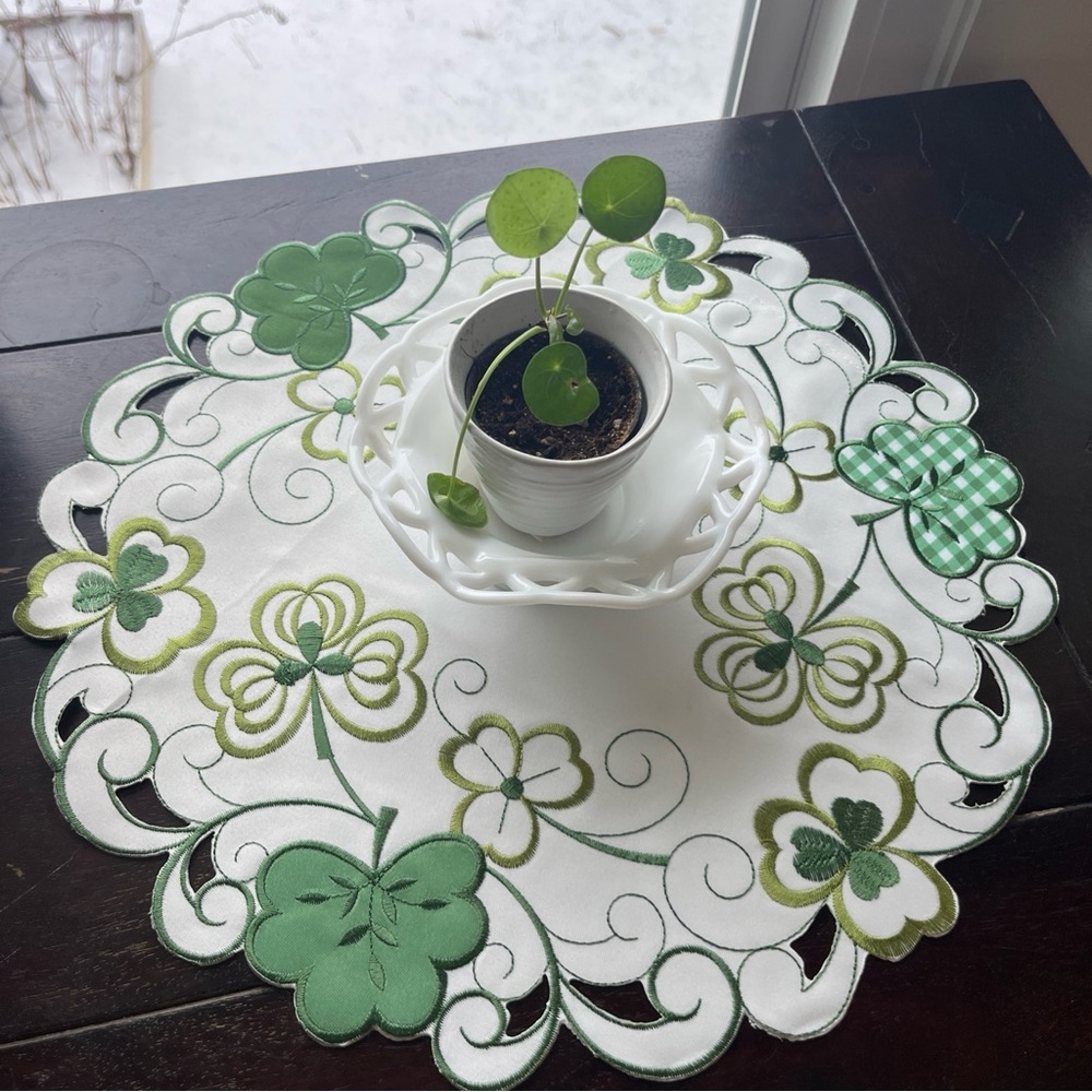 Seasonal Placemat Set Of 6 ~Hearts, Shamrocks, Flowers, Leaves, Poinsettias - Picture 4 of 15